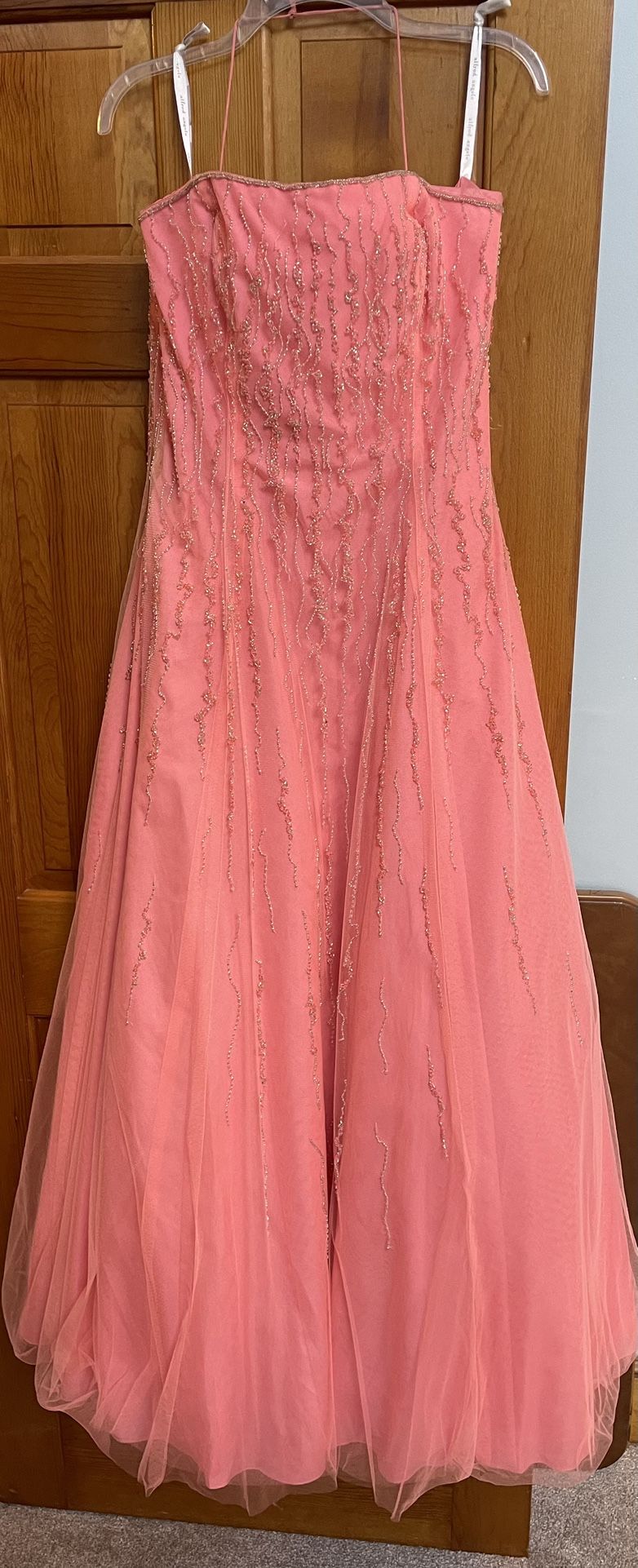 Alfred Angelo Coral Gown Size 14