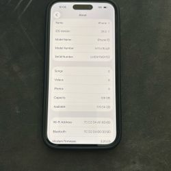 Barely Used iPhone 15  - Need To Sell