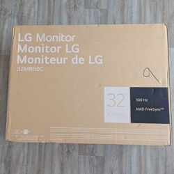 LG 32 Curved Gaming Monitor 100hz