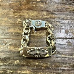 Chrome Hearts Cross Cuban Link Bracelet