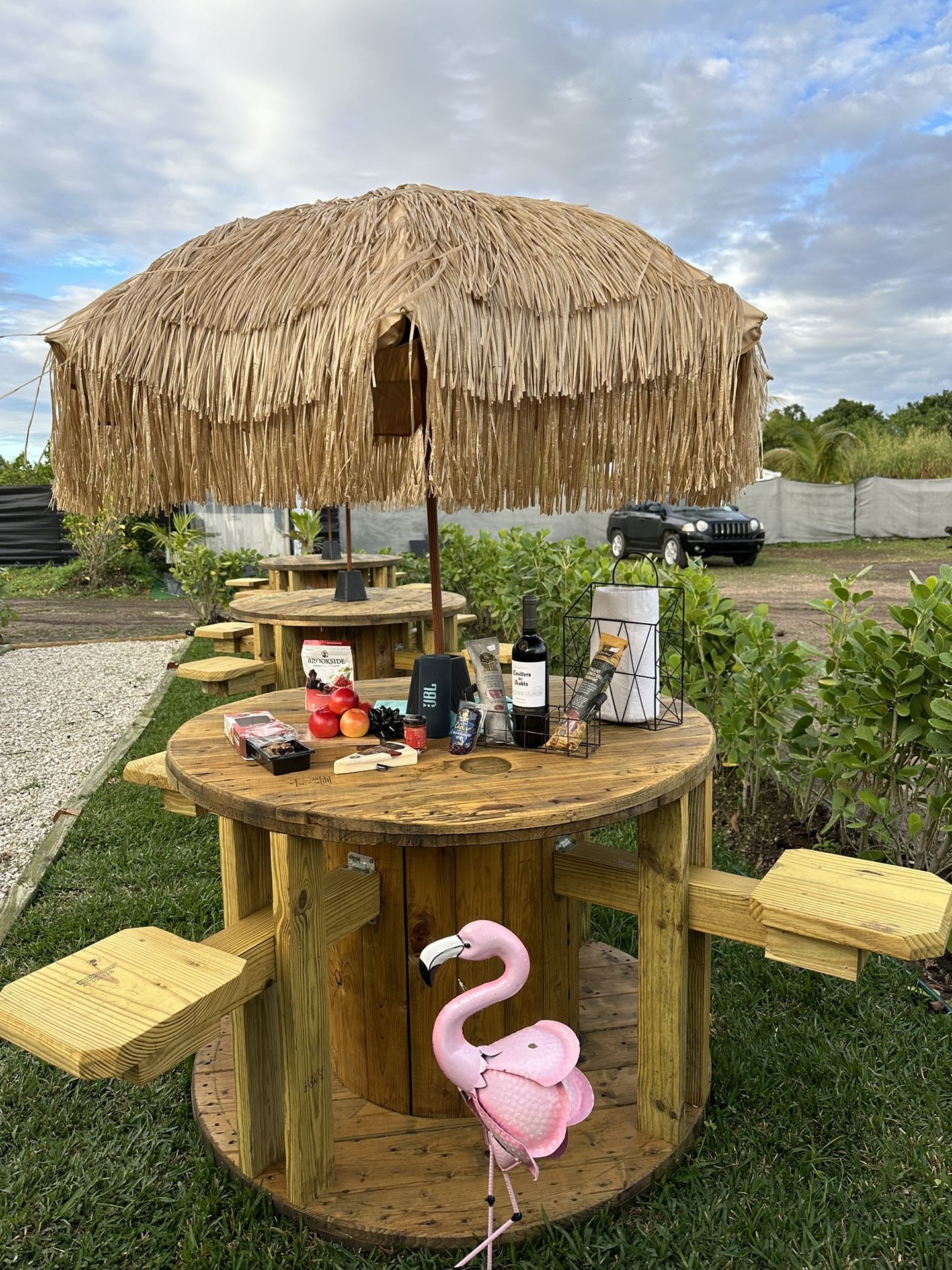 Rustic Table Perfect For Your Fancy Restaurant Country Style Patio Etc 