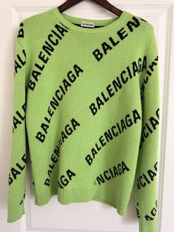 Luxury Knitted Sweater, Green 