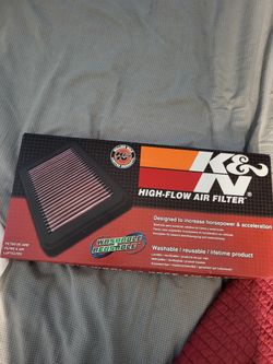 K&N Air Filter (Never used)