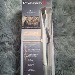 Brand New-Remington Pro 1" Multistyler-Hair Straightener -For Straight-Waves- or Curls 