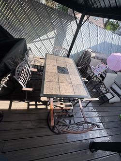 Patio Table & Chairs