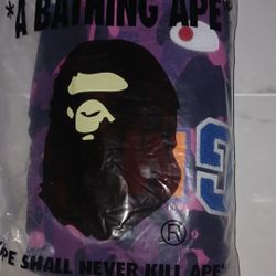 BAPE Purple Camo Full Zip Hoodie 