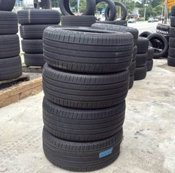 255 40 21 Michelin Primacy Set of 4 Used
