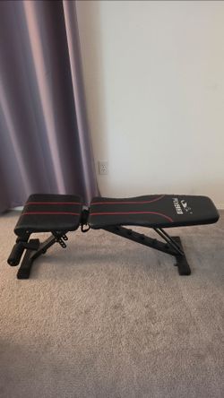 Adjustable workout bench