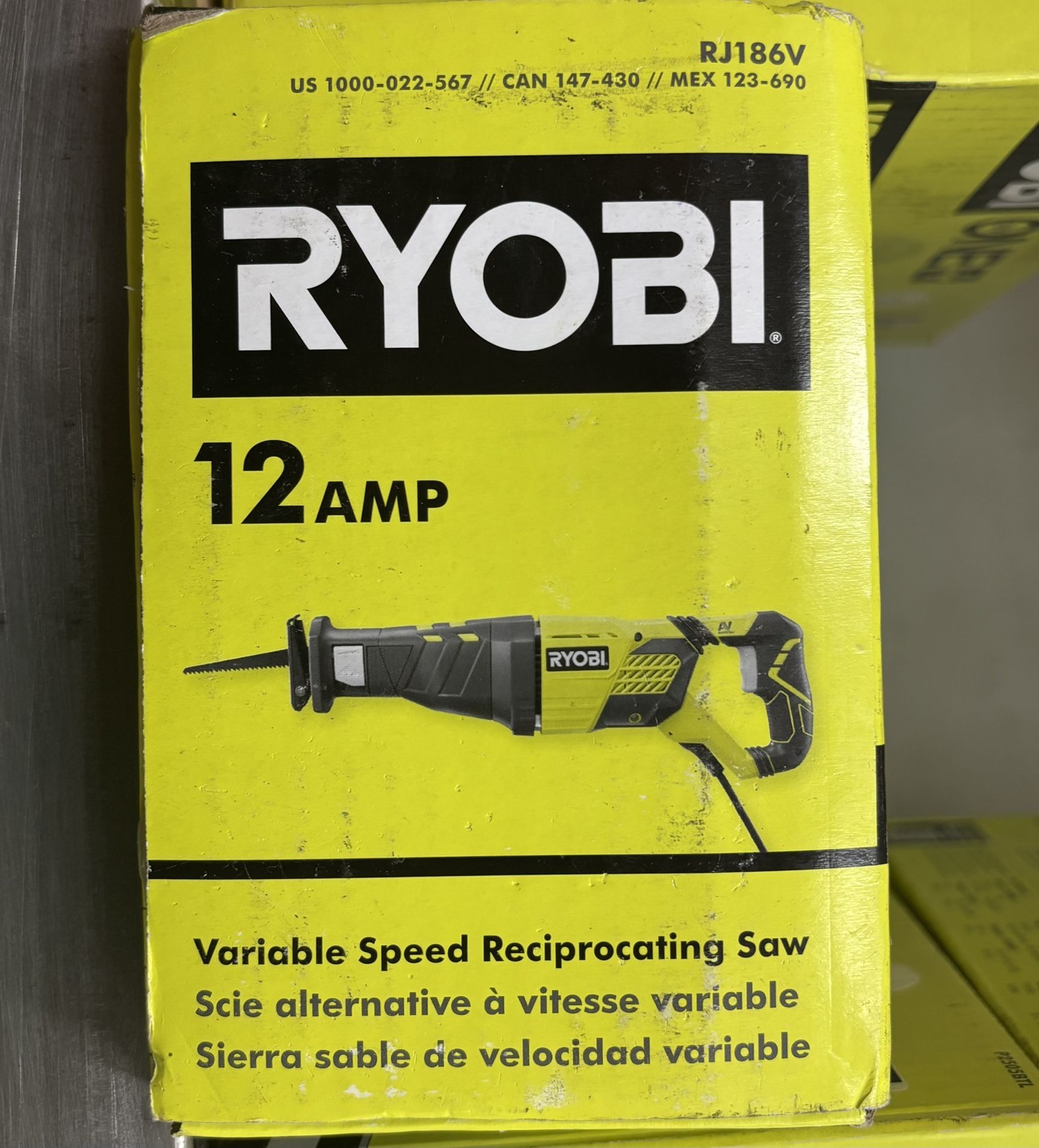 Ryobi Variable Speed Reciprocating Saw (used like new)