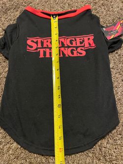 Large Stranger Things shirt for dogs