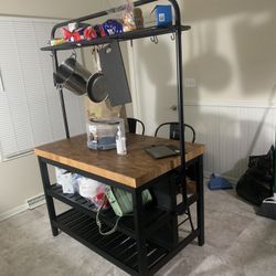 Butcher Block(IKEA) Kitchen Island 