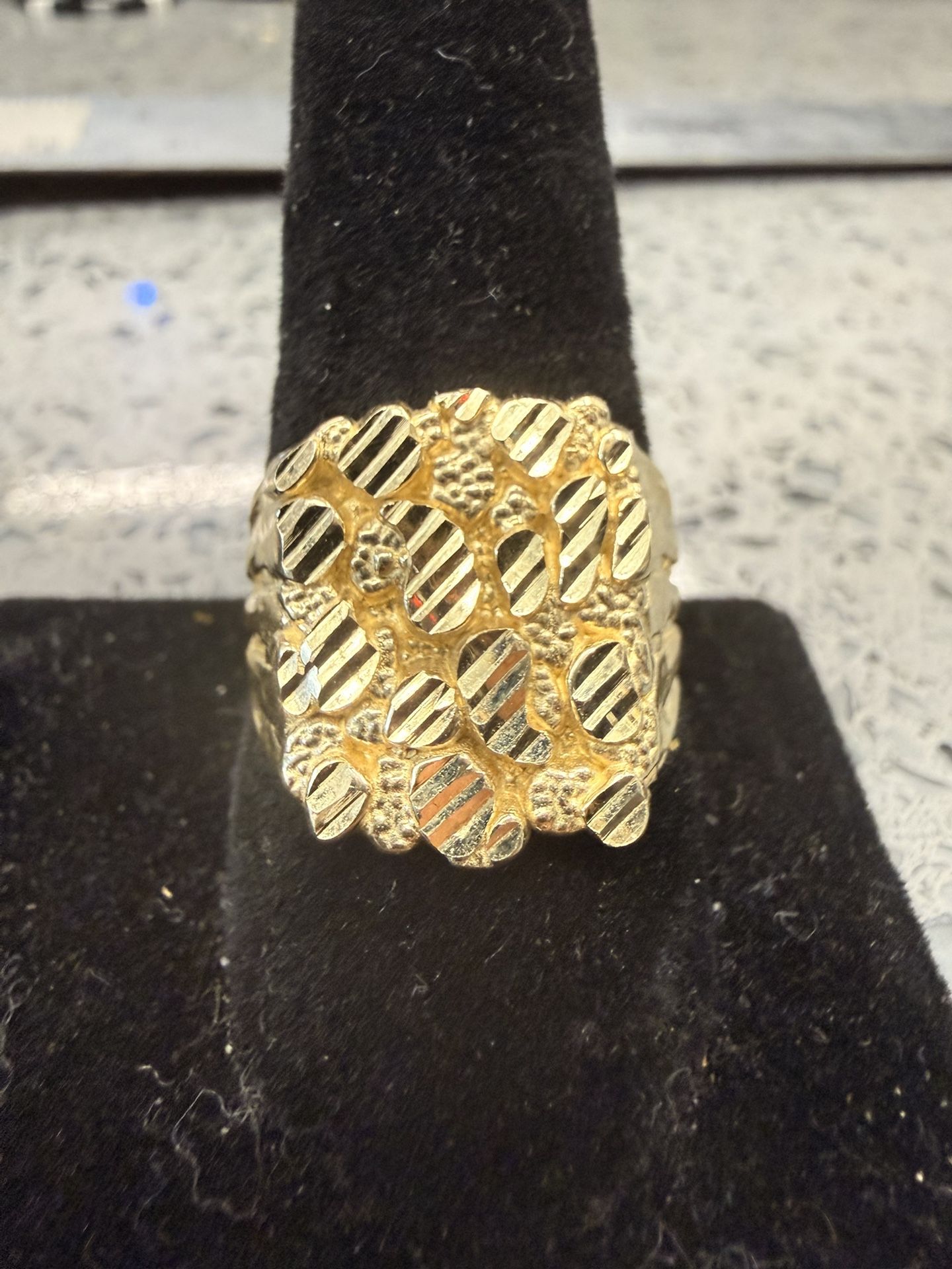 10KT Nugget Ring 41376-1