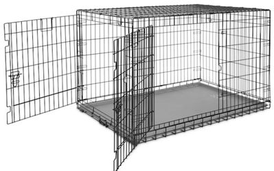 Metal Dual Door Dog Cage or Crate