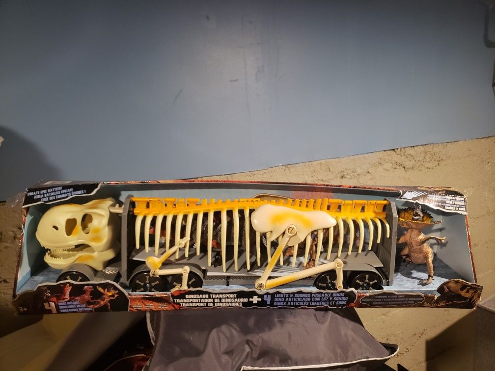 Jurassic Dinosaur 🦕 Bones Transport T-REX