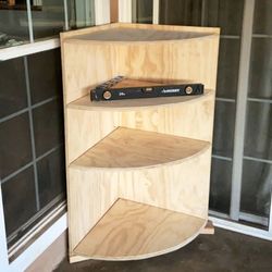 Custom Made corner Shelf (Made To Order)