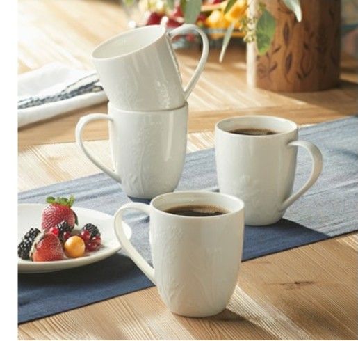 Juego De 4 Tazas,Princess House 