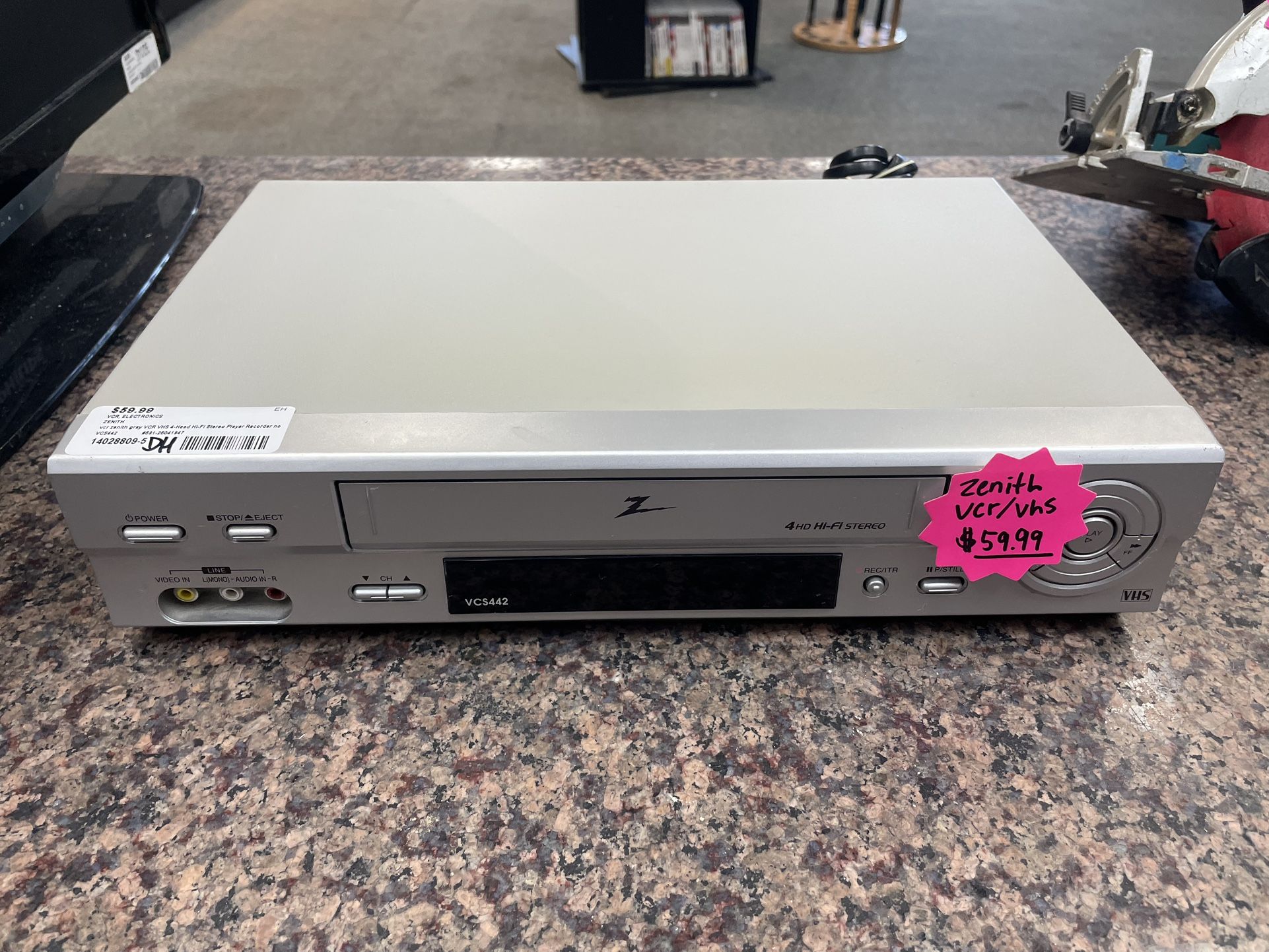 Zenith Vintage VHS/VCR