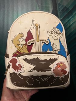 Loungefly Disney Sword in the Stone Mini Backpack