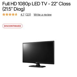 22 Inch LG Smart TV
