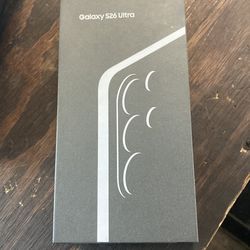 Samsung s26 ultra 256gb Unlk new open box