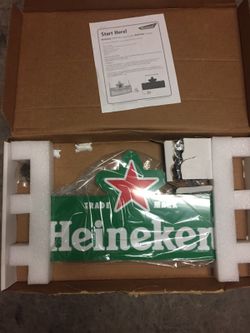 Heineken neon sign BNIB