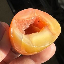 Druzy Carnelian