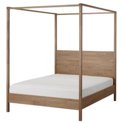 Queen bed Four-poster Bed Frame 