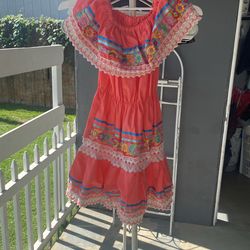 Girls Mexican Dress