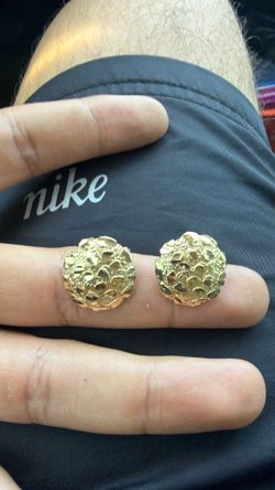 Nugget earrings