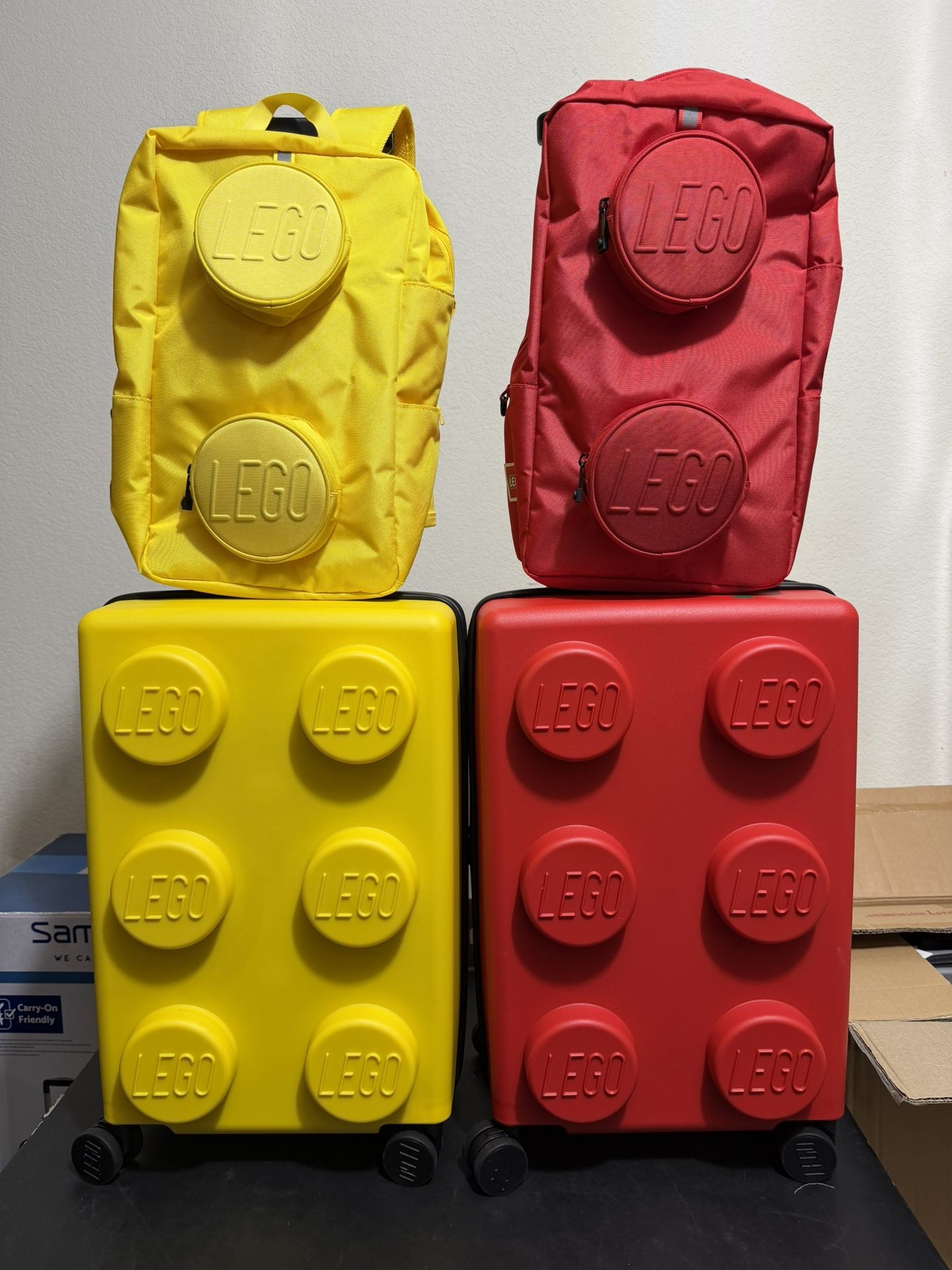 NEW π₯ LEGO Travel 2 piece Luggage Set ( carry on and backpack) EACH SET $80