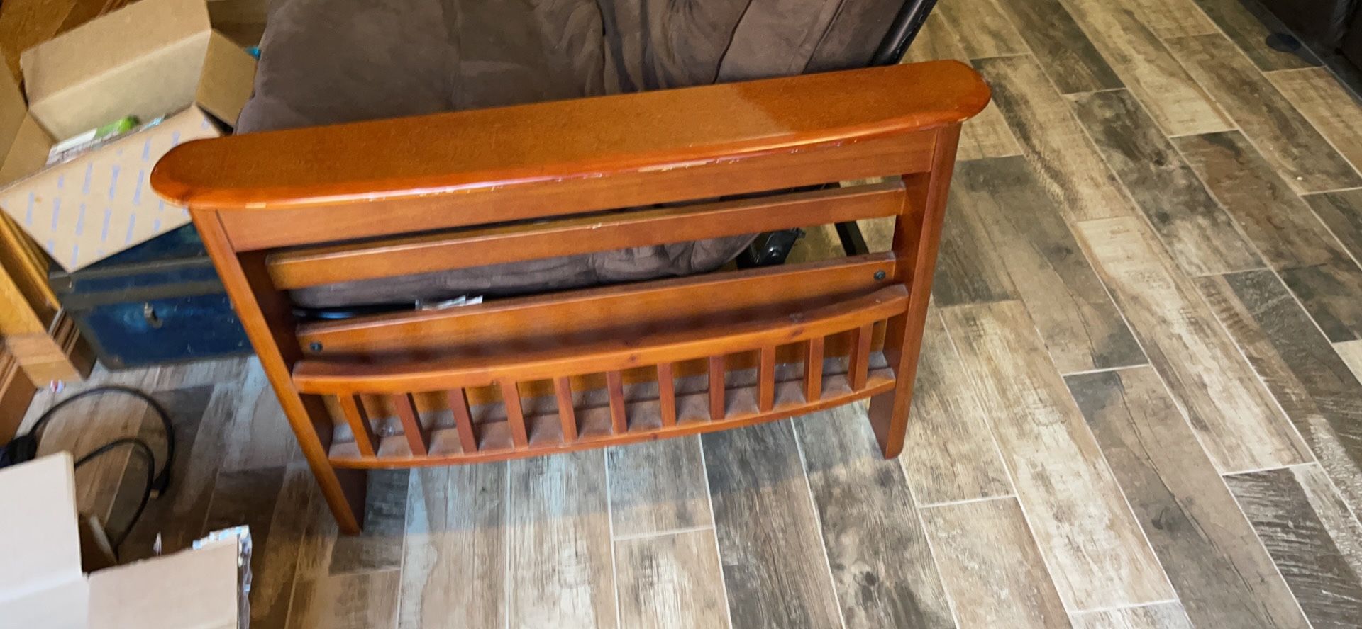 10” Thick Futon, Solid Wood & Iron