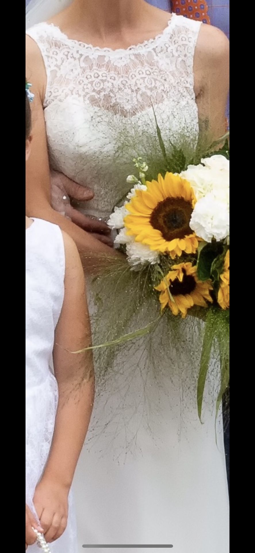Wedding Dress And Veil
