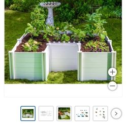 Vita Keyhole 6' x 6' Composting Garden Bed $190