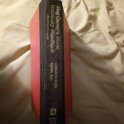 DOG OWNERS HOME VETERINARY HANDBOOK  FIRST EDITION 1980 MINT