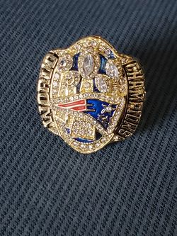 New England Patriots ring