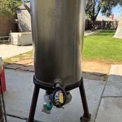 30 Gallon Boil Kettle And Burner 