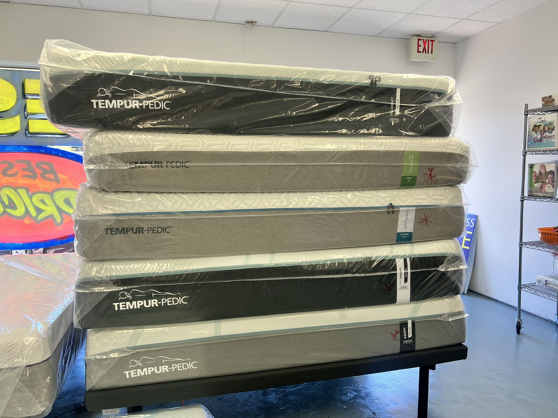 King Tempur-pedic Mattress Sale!!  $800 Each. Free Delivery!! 