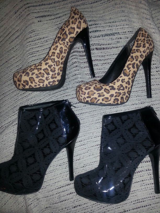 New lady's hiheels size 7 1/2 ....20each