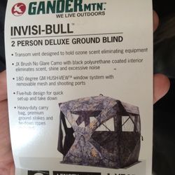 Ground Blind (used Once)