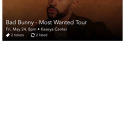 Bad Bunny Tickets