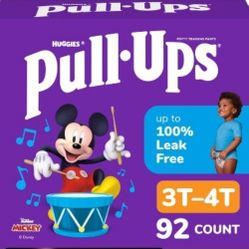 Pull-ups Size 3T-4T 