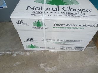 New box of copy paper