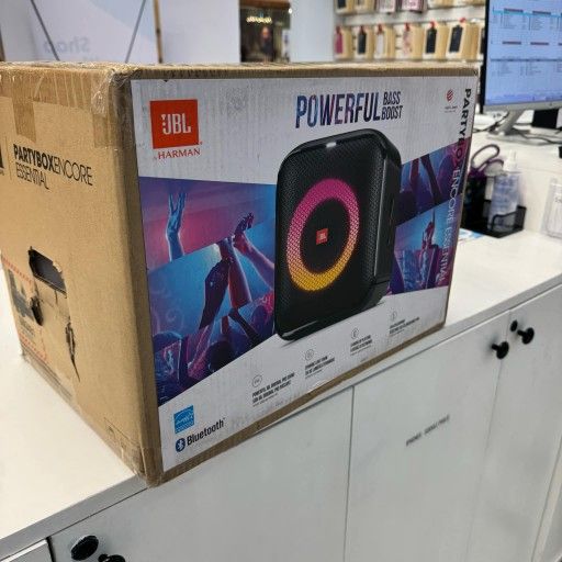 JBL PartyBox Encore Essential Bluetooth Speaker New - Pay $5 and the rest later