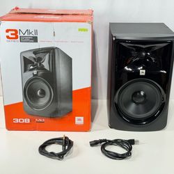 #313 JBL 308P MkII 8" Two Way Studio Monitor Speaker