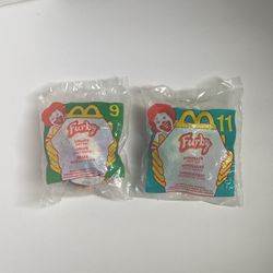 2 Furby McDonald’s Happy Meal Toys #9 & #11