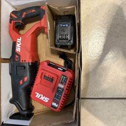 Skil powecore 20 brushless reciprocating saw kit 