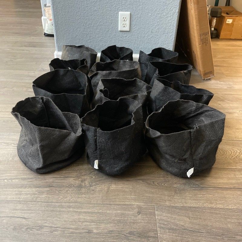 (49 Pack) Smart Pot 3 Gallon Plant Pots