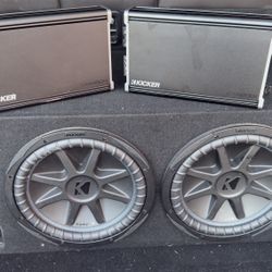 Kicker Subs/Amps/Bass