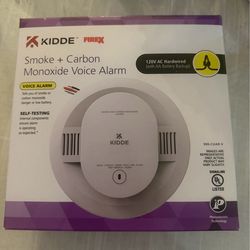 Smoke + Carbon Monoxide Voice Alarm