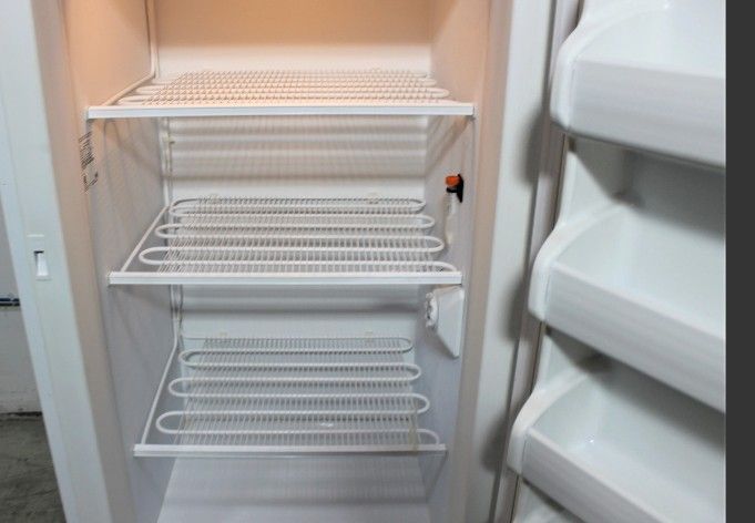 Frigidaire 21 Cu. Ft. Upright Freezer FFFU21M1QW
Dimensions-
Height (Including Hinges) 73-1/4"
Width 34"
Depth (Including Door) 30-1/2"